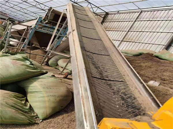 飼養(yǎng)場飼料輸送皮帶機廠家